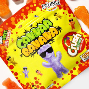 Home Canna Banana Delta 8 THC Gummies 500mg - Crush Fruit Mix